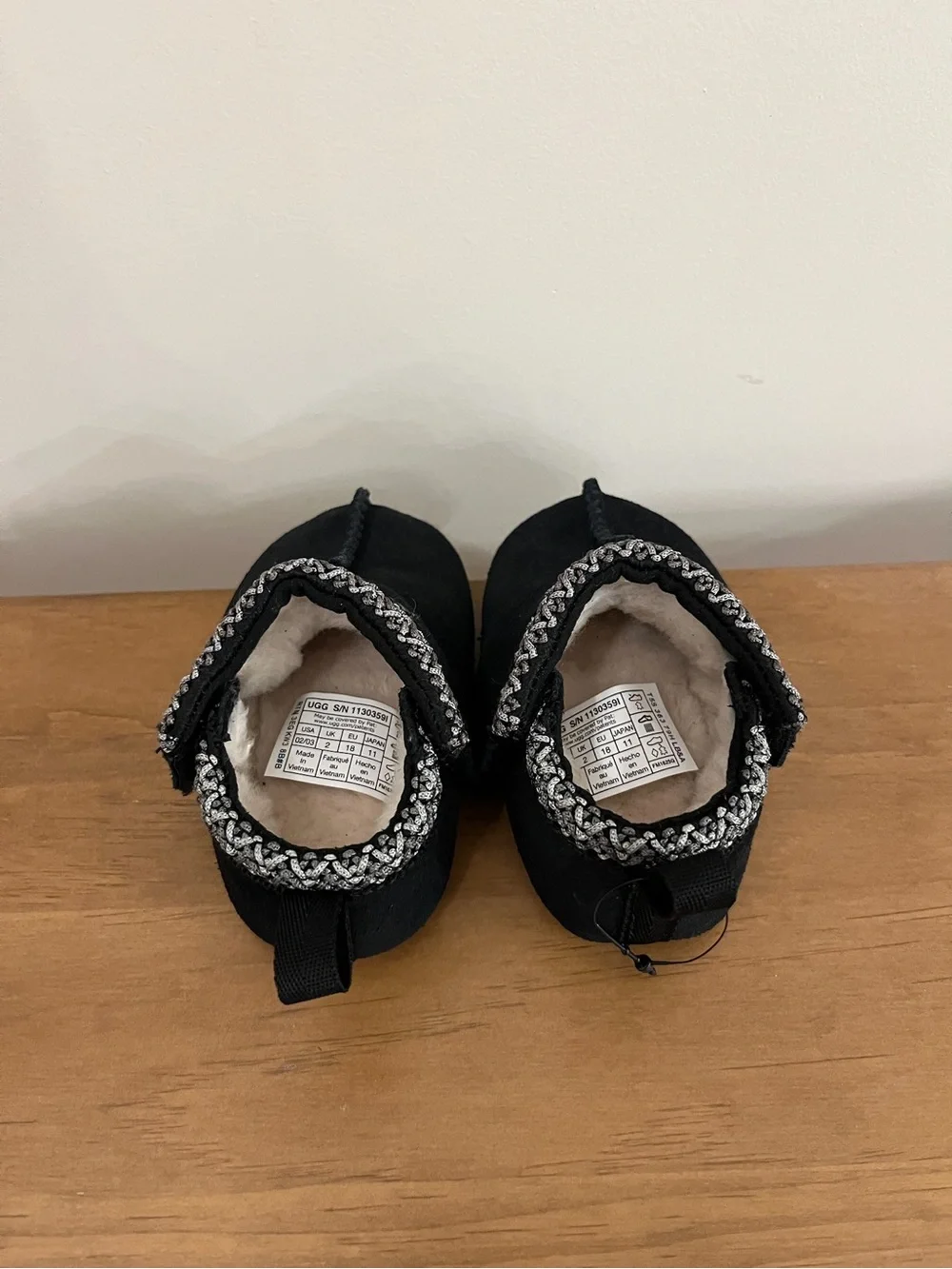 UGG black baby